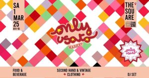 Il second hand e vintage market only usato a The Square
