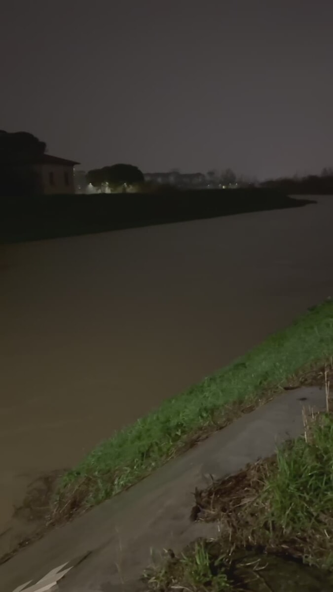 Maltempo: fiumi sotto osservazione, Bisenzio al primo livello di guardia