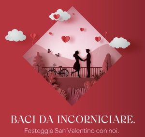 Festa di San Valentino a Barberino Outlet con baci da Incorniciare