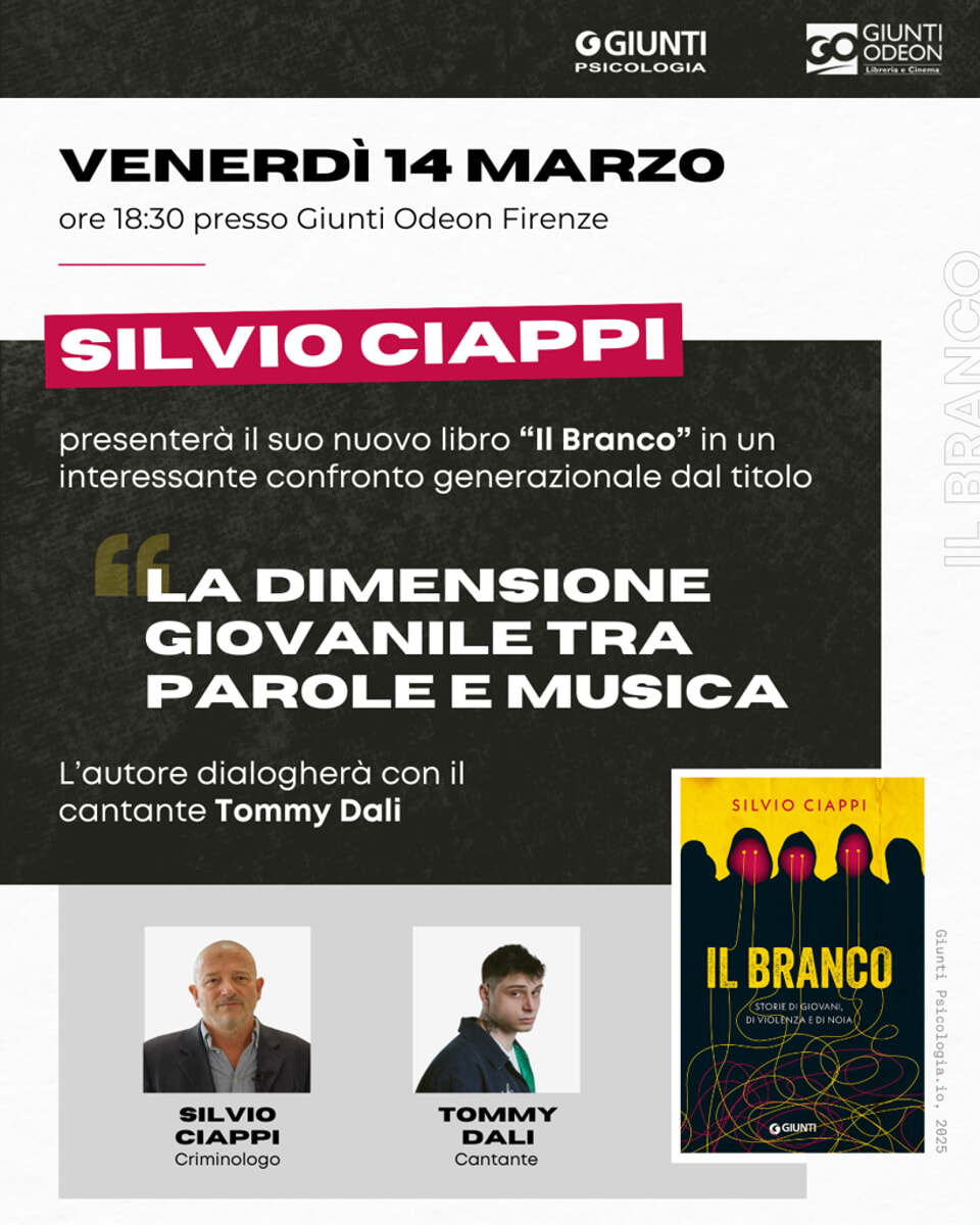La dimensione giovanile tra parole e musica: Silvio Ciappi presenta il suo nuovo libro "Il Branco"