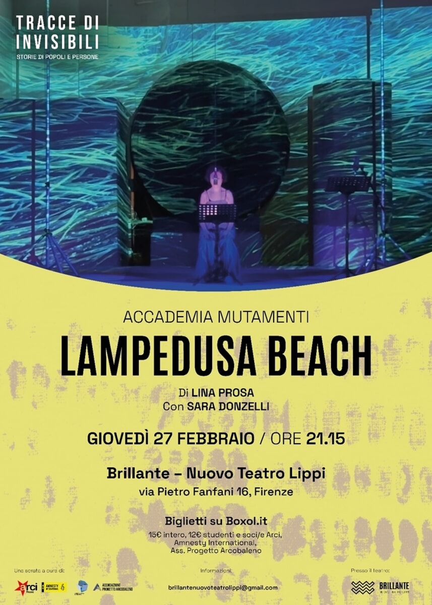Lampedusa beach - rassegna tracce di invisibili