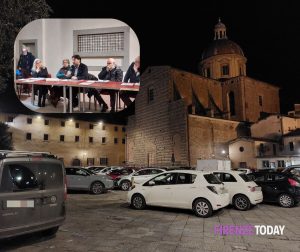 Cestello, Montanari con i residenti: "No al parcheggio interrato, sindaca ascolti i cittadini" / FOTO