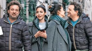 Leonardo Pieraccioni e la fidanzata Teresa: "Il segreto della relazione? Non vivere insieme"