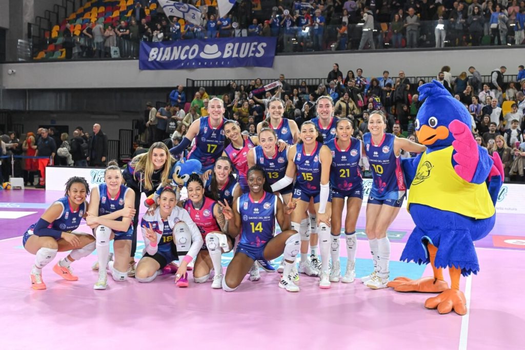 Volley A1 femminile, la Savino Del Bene soffre ma riesce ad ottenere un fondamentale successo contro Pinerolo