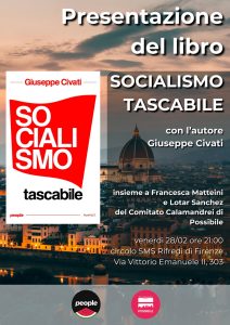 "Socialismo tascabile" presentazione del libro di e con Giuseppe Civati