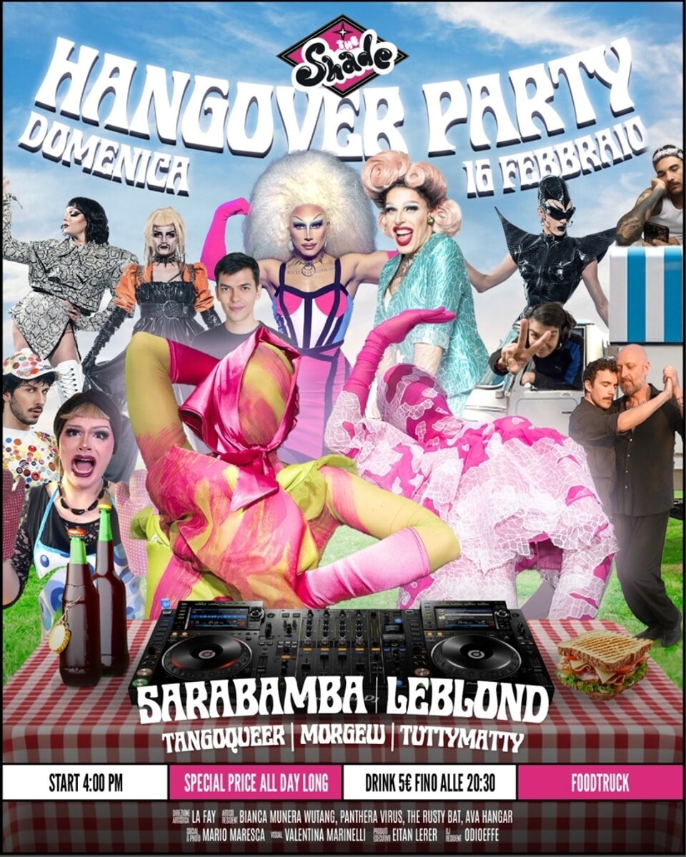 The shade presenta Hangover Party