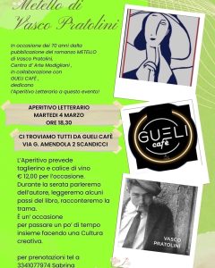 "Metello" - aperitivo letterario